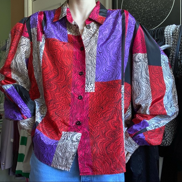 ✨SOLD✨ vintage sears blouse - Picture 4 of 8